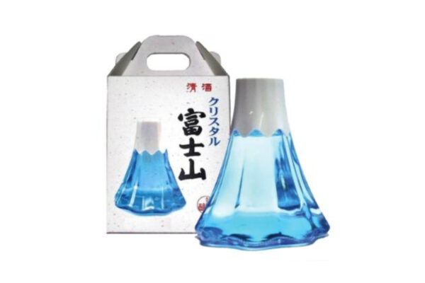 水晶富士山酒 360ml 靜岡縣牧野酒造 清酒限量版 連送禮紙盒裝 (4562127002436)日本平行進口 日本酒